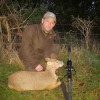 Ian Davies - with Gold medal Chinese Water deer from Dunstable area November 2020