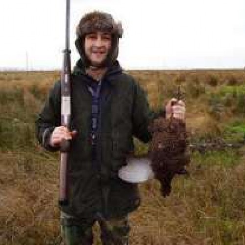 First Grouse but not where you would expect to find one on our 